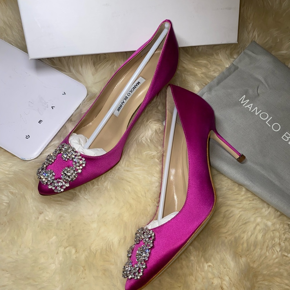 New authentic Manolo Blahnik hangisi pumps - Picture 14 of 14